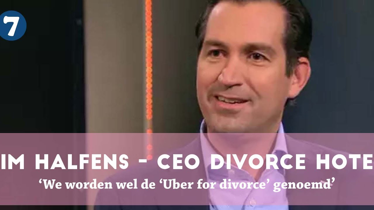 Jim Halfens (CEO DivorceHotel International): 'We worden weleens de 'Uber for Divorce' genoemd'