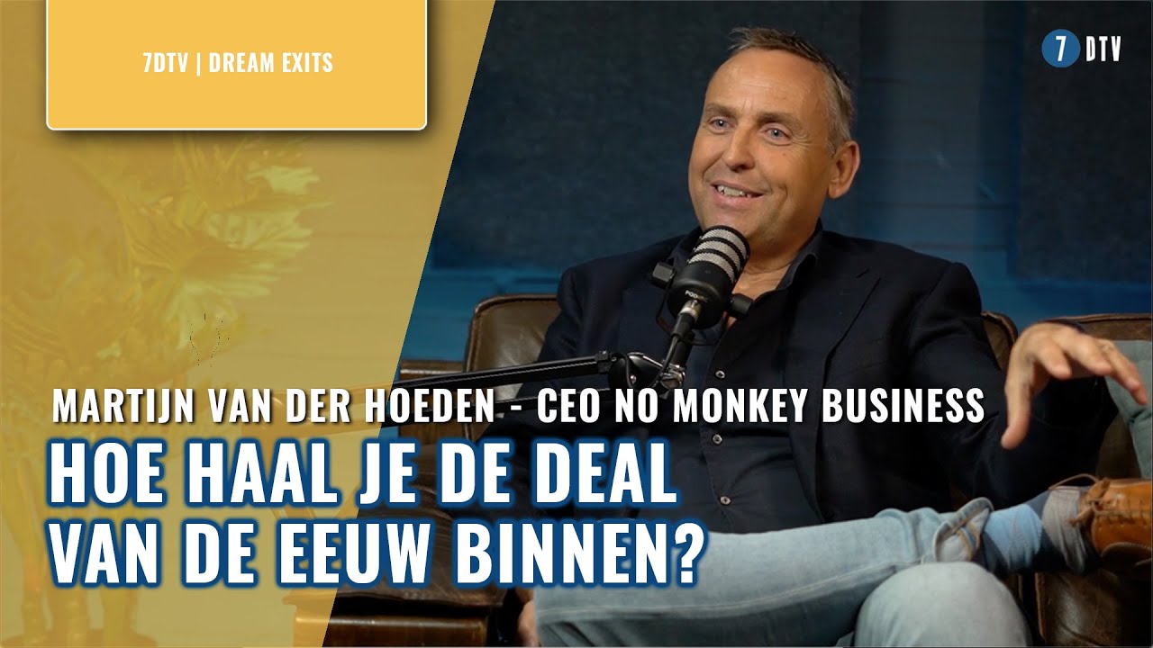 CEO Martijn van der Hoeden (No Monkey Business): ‘Je kan je bedrijf maar één keer verkopen’ | 7DTV