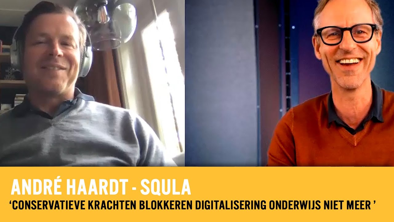 André Haardt (oprichter Squla): ‘Het is een toekomstdroom die werkelijkheid wordt.’