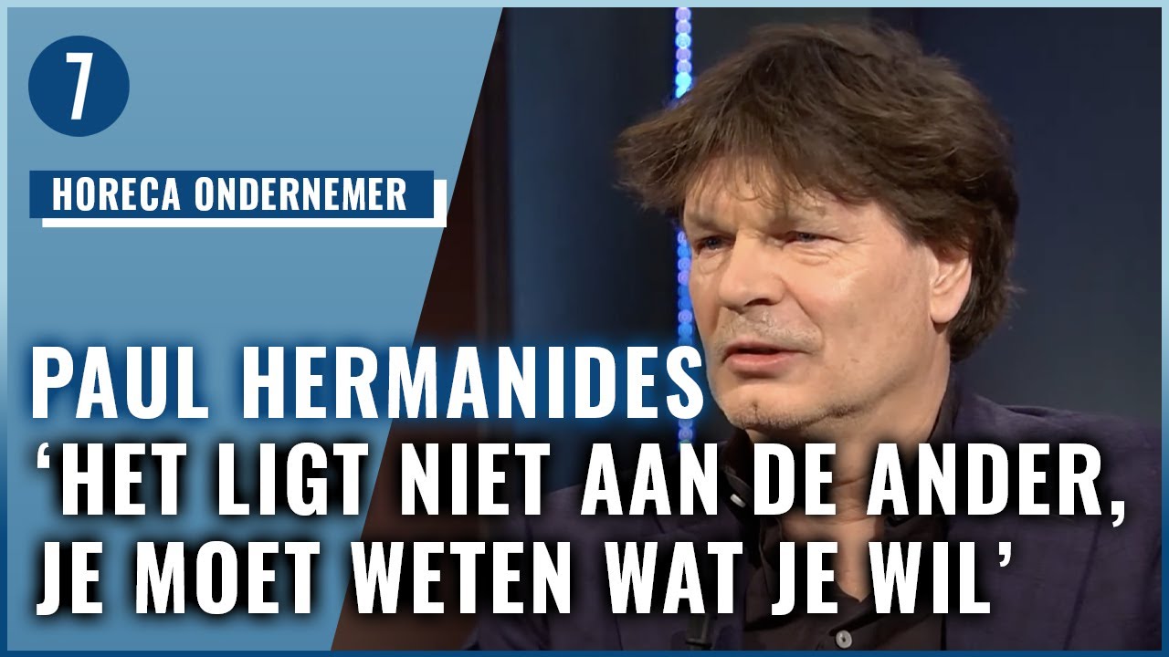 Horeca ondernemer Paul Hermanides (Hotel Arena): ‘Je moet het leuk vinden wat je doet' | 7DTV