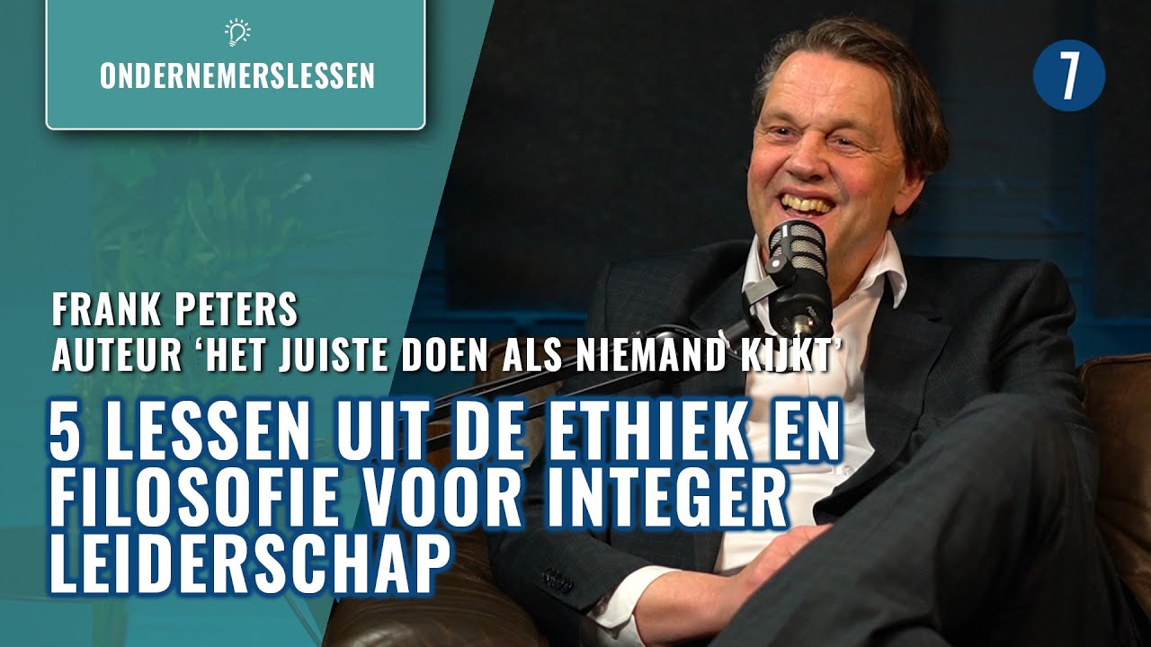 Integer leiderschap is belangrijker dan ooit, maar hoe doe je dat? | 7DTV