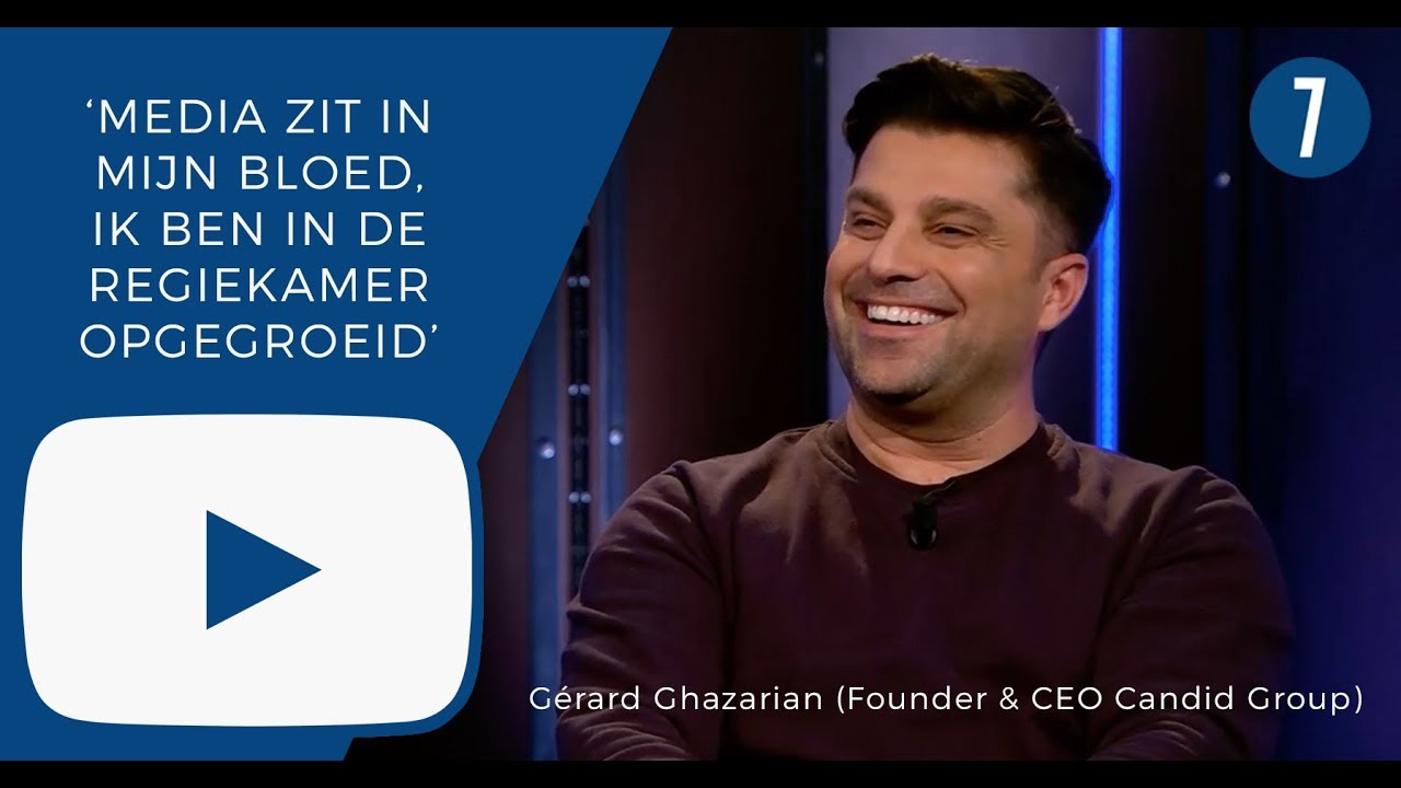 Gérard Ghazarian (CEO Candid Group): 'Media zit in mijn bloed, ik ben in de regiekamer opgegroeid'