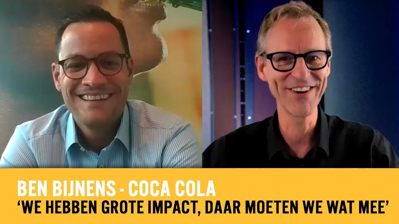 Ben Bijnens (Coca-Cola): ‘Coca-Cola is tegen afval’