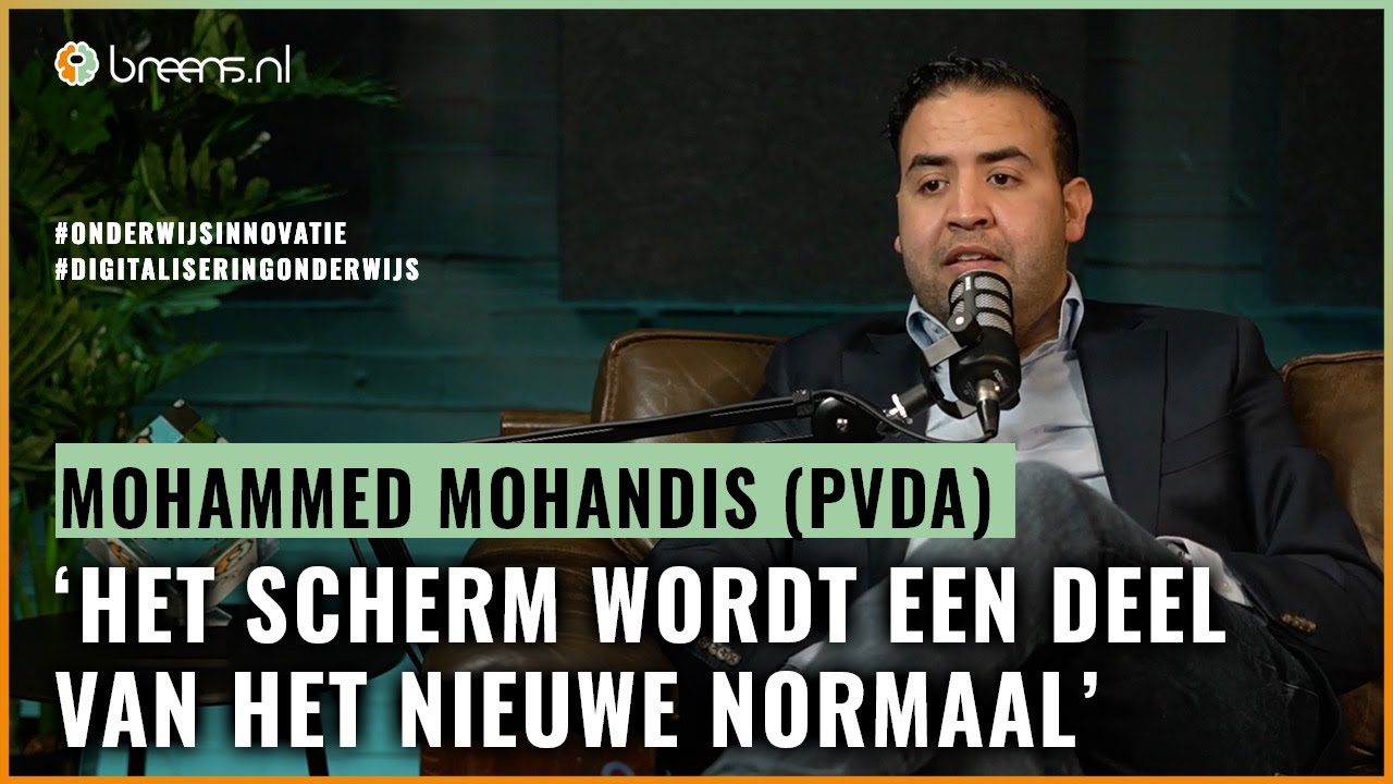 Mohammed Mohandis (PVDA): ‘De digitale component is onlosmakelijk verbonden met het lesgeven’