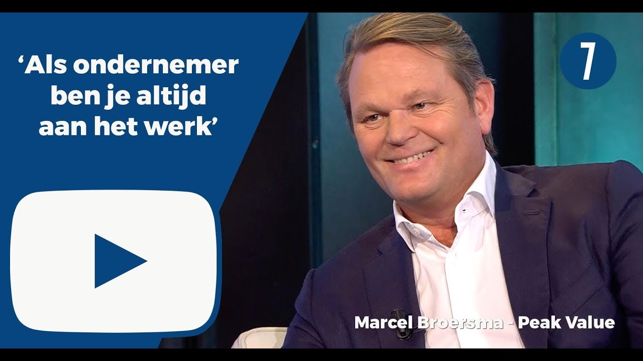 Marcel Broersma (Oprichter Peak Value): 'Als ondernemer ben je altijd aan het werk'