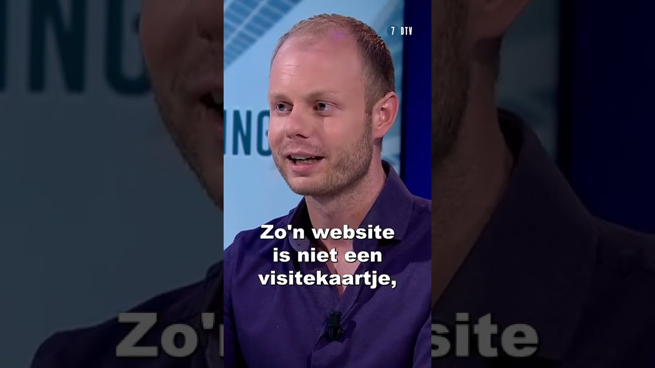 Hoe zorg je als ONDERNEMER dat je WEBSITE resultaat oplevert | #7DTV | #shorts