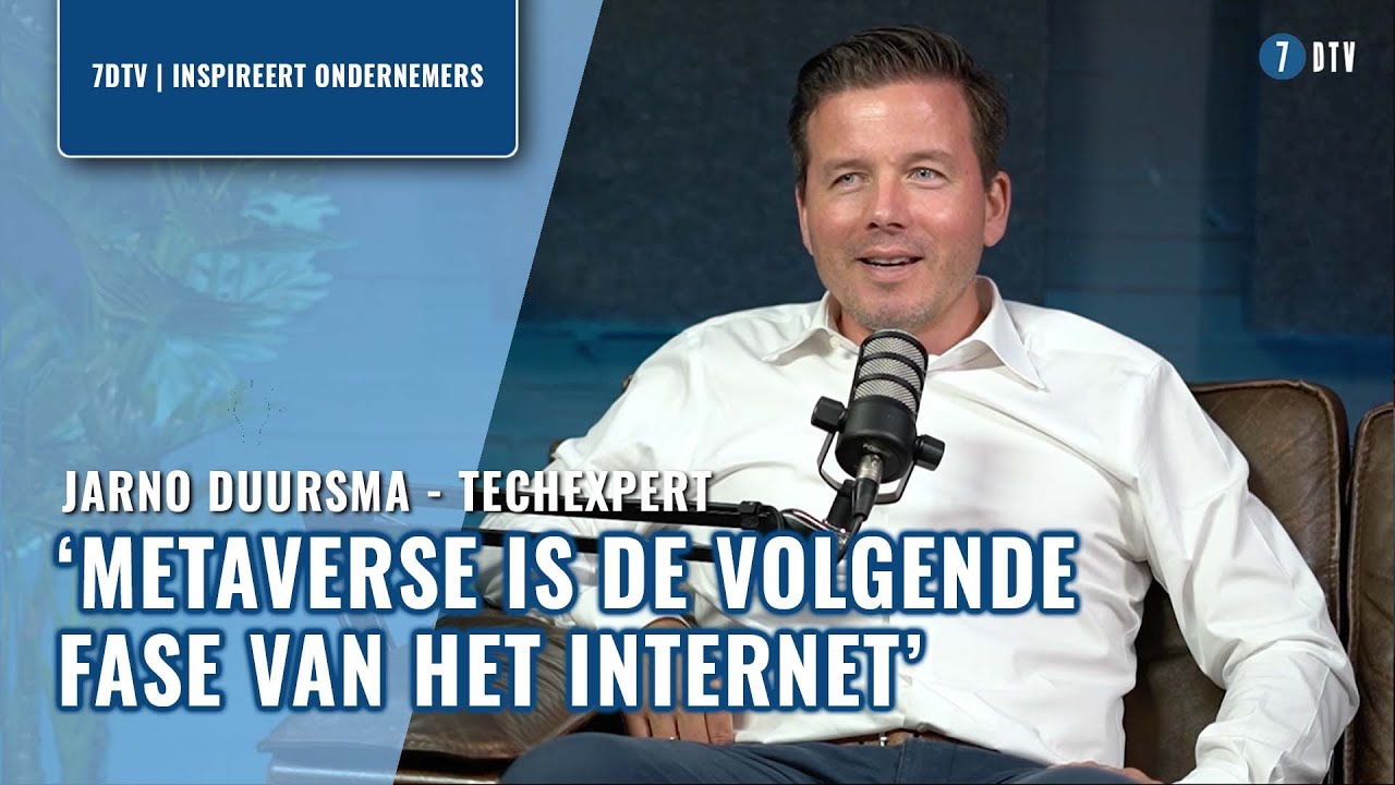 TECHEXPERT Jarno Duursma over METAVERSE van FACEBOOK: HYPE of het nieuwe INTERNET? | 7DTV