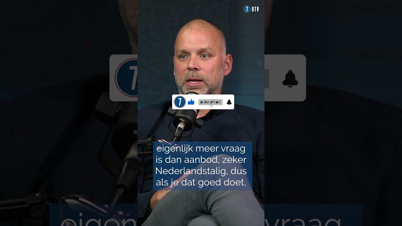 Peter Minkjan (Team5PM): Tips & tricks om jouw YouTube-kanaal te laten groeien - 3 | 7DTV #shorts