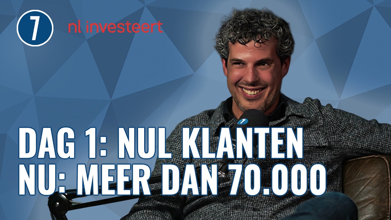 Van 0 klanten op dag 1 naar 71.000: Hoe doet hij dat? | Gijs Wubbe (NextEnergy)