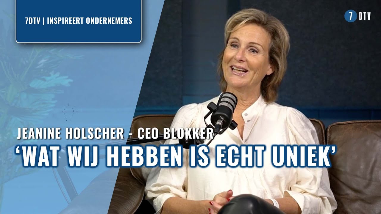 Hoe ziet Blokker-baas Jeanine Holscher de toekomst van het bedrijf? | 7DTV