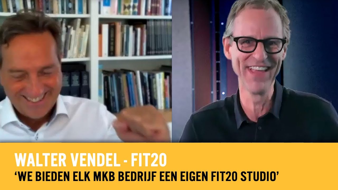 Walter Vendel (Fit20):'We bieden elk MKB-bedrijf een eigen fit20-studio'