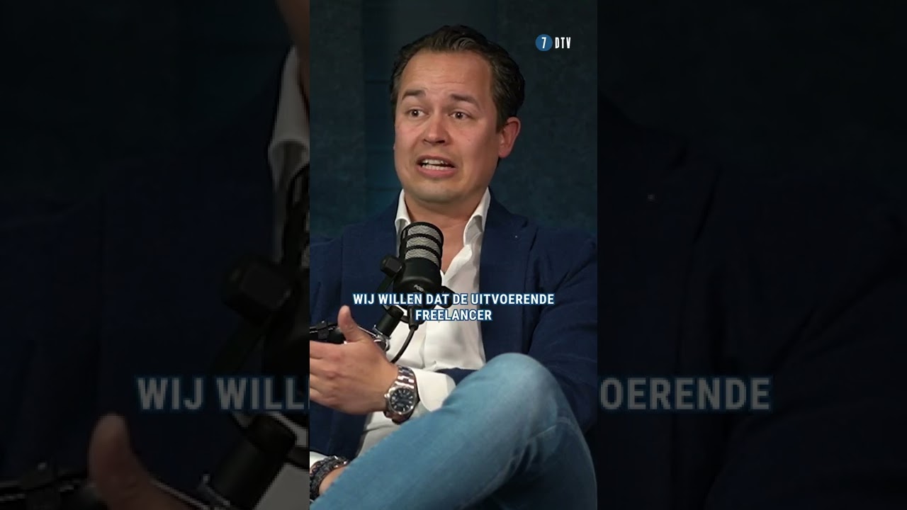 7DTV | Mike Philips van Freelance Platform Eleanor | Ondernemen | ZZP | #shorts