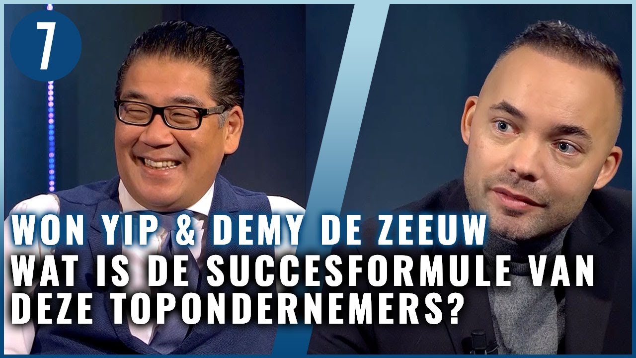 Hoe werkt het brein van een topondernemer? Won Yip & Demy de Zeeuw delen hun ondernemerslessen| 7DTV