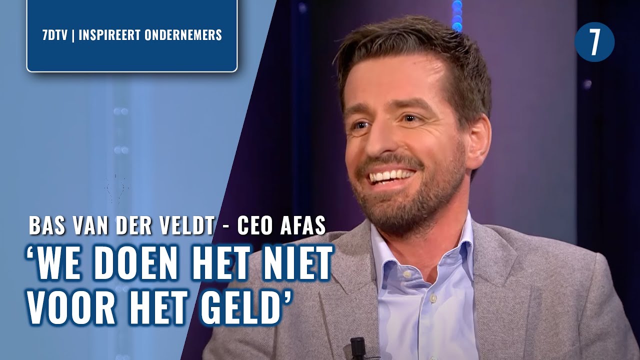 Bas van der Veldt over ONDERNEMEN, het AFAS EXPERIENCE CENTER en voorkomen BURN-OUT | 7DTV