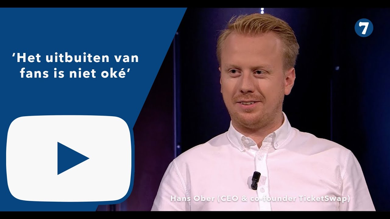 Hans Ober (CEO & co-founder TicketSwap) over het succes van TicketSwap: 'Het uitbuiten van fa...